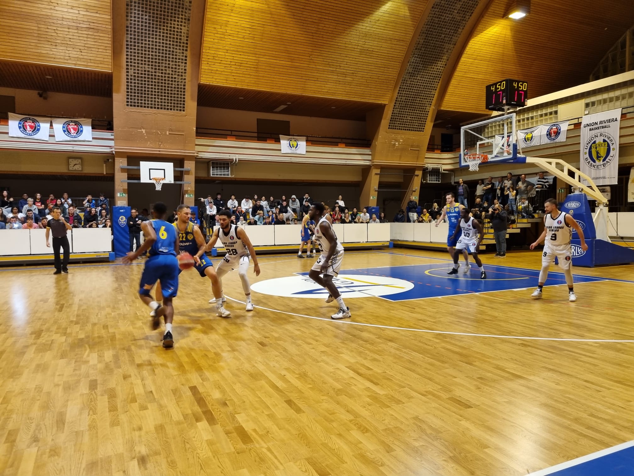 Basket: Vevey empoche le derby contre Union Lavaux Riviera Basket